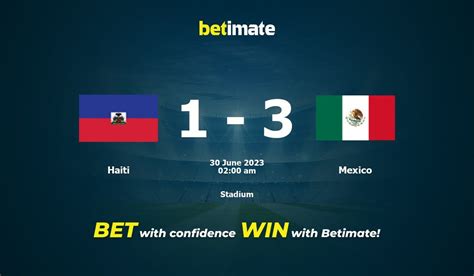 mexico vs haiti score prediction